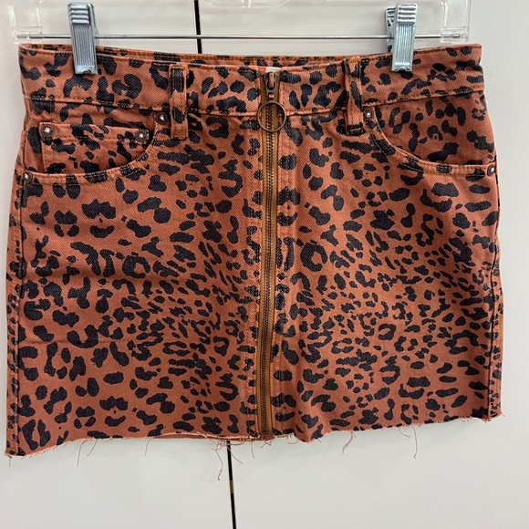 We The Free Dresses & Skirts - WE THE FREE- FREE PEOPLE- Cheetah Mini Skirt